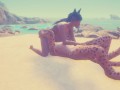 Trap the Cat FURRY lesbian sex on the beach
