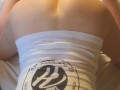 Taking Mr Hankey’s XXX Calibur Stretching my horny Milf Pussy