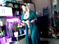 Depraved mature whore AimeeParadise masturbates with carrots on Boss Order!