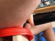 multiple orgasms with post cum torture