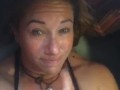 Happy birthday wishes to a special someone. My bra, and pussy are both wet! Erect nipple play