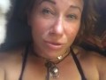 Happy birthday wishes to a special someone. My bra, and pussy are both wet! Erect nipple play