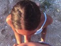 I picked up a Ukrainian beauty on the beach and quickly fucked her in the bushes