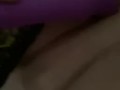 quick morning orgasm, creamy wet pussy