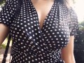 Boobwalk: Polka Dot Dress