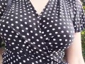 Boobwalk: Polka Dot Dress