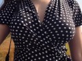 Boobwalk: Polka Dot Dress