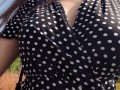 Boobwalk: Polka Dot Dress