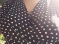 Boobwalk: Polka Dot Dress