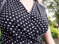 Boobwalk: Polka Dot Dress