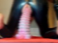 Anal dildo plays...