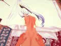 Kamisato Ayaka gets pounded from your POV - Genshin Impact Hentai.