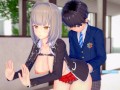 【エロゲーコイカツ！】爆乳美少女「梓(オリキャラ)」のおっぱい揉みまくりH！(巨乳アニメ3DCG動画)[Hentai Game Koikatsu! ](Anime 3DCG video)