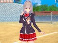 【エロゲーコイカツ！】爆乳美少女「梓(オリキャラ)」のおっぱい揉みまくりH！(巨乳アニメ3DCG動画)[Hentai Game Koikatsu! ](Anime 3DCG video)