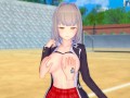 【エロゲーコイカツ！】爆乳美少女「梓(オリキャラ)」のおっぱい揉みまくりH！(巨乳アニメ3DCG動画)[Hentai Game Koikatsu! ](Anime 3DCG video)