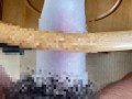【早漏童貞】おなほ固定していっぱいノーハンドオナニーしようと思ったけどあっという間にイキ果てる早漏童貞～オナニー中毒～