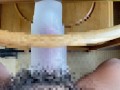 【早漏童貞】おなほ固定していっぱいノーハンドオナニーしようと思ったけどあっという間にイキ果てる早漏童貞～オナニー中毒～