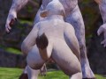 Furry Monster avler saftig fitte | Big Cock Monster | 3D Porn