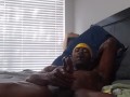 Enjoying an amazing cigar with a super heavy cumdumping to finish 