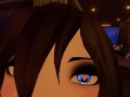 Mute nympho sucks your dick and rides you wildly until she cums in VR.