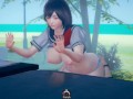 【性格機械的で無感情な爆乳美少女】 AI少女プレイエロ動画 リアル3DCGエロゲーム【Hentai Game Ai Shoujyo 】Big tits Emotionless girl