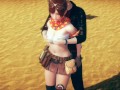 【巨乳行商人シャンとおっぱい揉み揉みエッチ！】 AI少女プレイエロ動画 リアル3DCGエロゲーム【Hentai Game Ai Shoujyo 】Big tits Peddler is rubbed