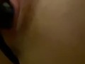 Playing with my glass dildo before bed with ASMR -Scarlett Love