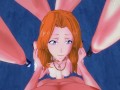 Rangiku celebrates Bleach's new chapter by getting her tits fucked non-stop