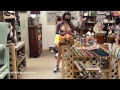 Stripping completely naked in a public store