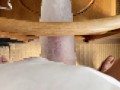 完全に癖になりました。おなほ固定してガニ股腰振りオナニー～オナニー中毒～