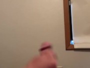 Horny Teen masturbates to porn 