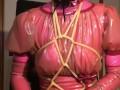 rubber doll with rebreath mask