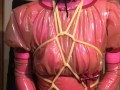 rubber doll with rebreath mask