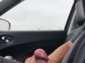 Driving on the Highway all alone, almost 10 minutes of Edging myself for later on if I get lucky