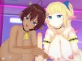 Ishuzoku Reviewers - 3Some with Demia and Milky