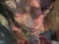 Beautiful Blue Eyed Girlfriend Takes Massive Public Facial Then Goes On A Cum Walk - Hannah Goode