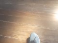 Putting bread inside my sneakers