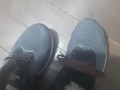 Putting bread inside my sneakers