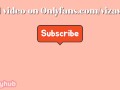 Dripping wet pussy masturbation on sexy panties, big tits girl