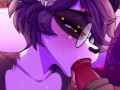 🖤Femboy Furry ASMR: Sloppy Sounds, Sucking, Moans & Kisses🐼✨