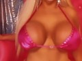 Plastic bimbo slut shows off her 2000cc xlimplants and twerks her butt implants 