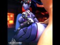 Animation. Widowmaker gets anal massage [Grand Cupido]( Overwatch )