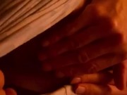 Spanish Milf Horny Housewife Masturbating pussy until i cum In sofa of House