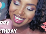 JOI PUNHETA GUIADA DE ANIVERSARIO GOZE FORTE - BIRTHDAY JERK OFF