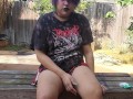 Smoking dildo blowjob and masturbation