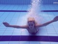 Elena Proklova shows how sexy can one be alone in the pool