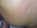 Extremely spanked while fucking doggie style 