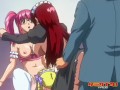 Hentai Pros - Busty Babes With Bikinis Get Their Pussies Drilled & Filled Up With Cum