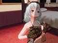 3D HENTAI Neko girl titjob your cock