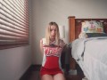 Teen Cheerleader audition for pervy coach